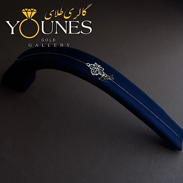 دستبند تمام طلا برگ مو